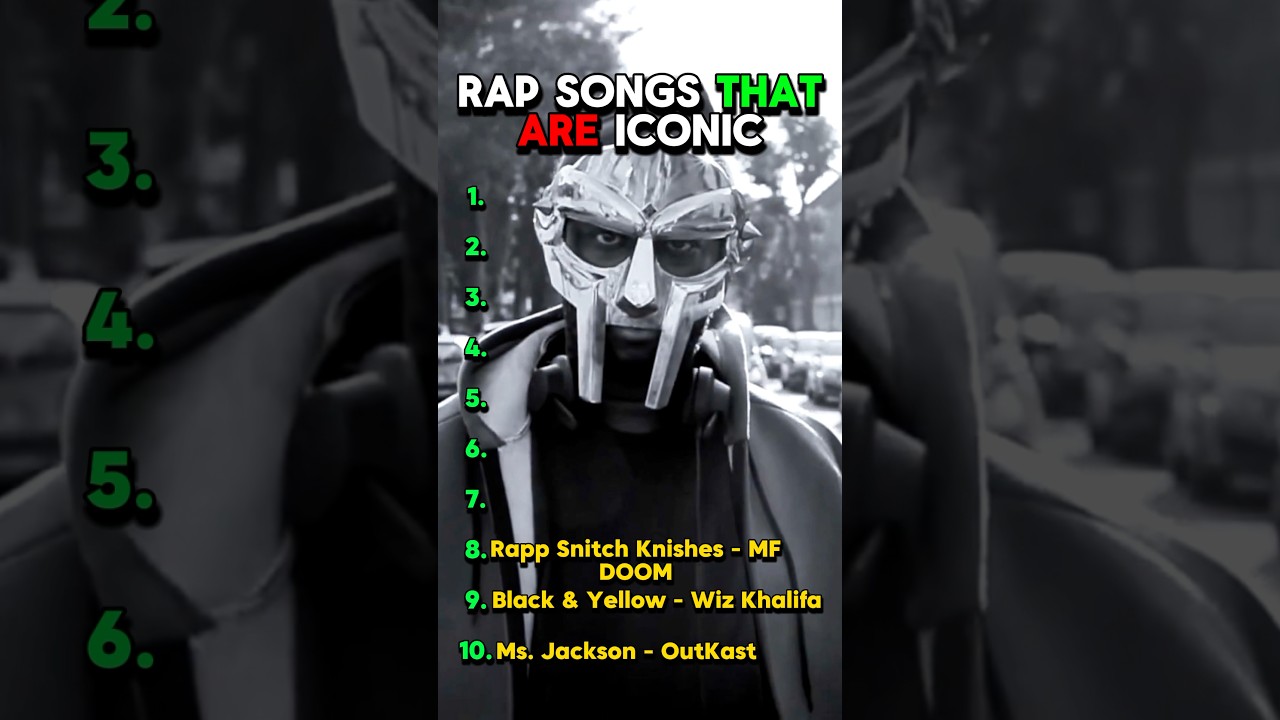 Top Iconic Rap Songs You Must Hear 🎤