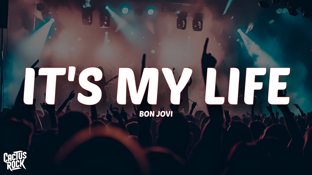 Bon Jovi - It's My Life Lyrics 🎶