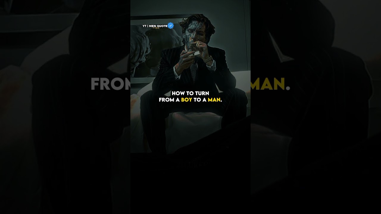From Boy to Man: Unlock Your True Potential 🚀