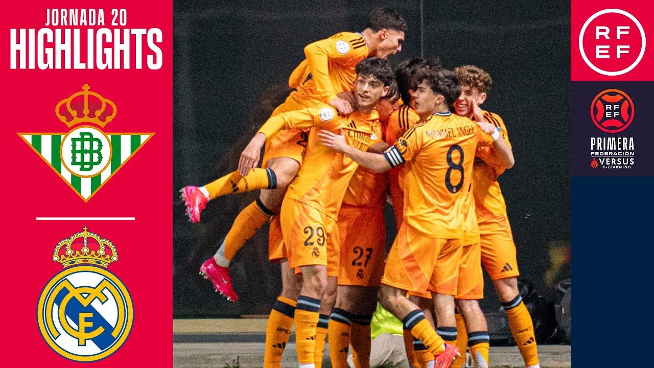 Resumen Jornada 20: Betis Deportivo 1-3 Real Madrid Castilla ⚽ | Temporada 24/25