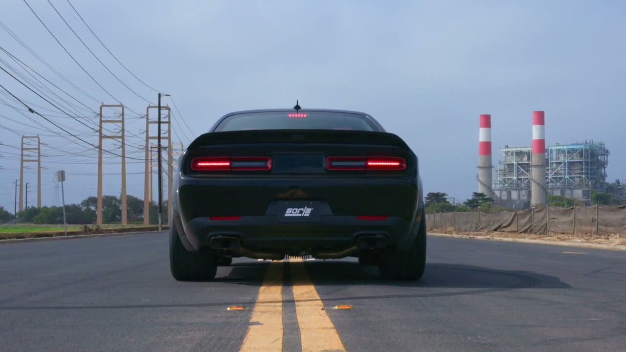 Upgrade Your Dodge Challenger SRT Demon with Borla’s ATAK Exhaust System 🚗