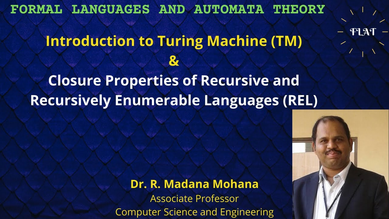 Turing Machines & Recursively Enumerable Languages 📚