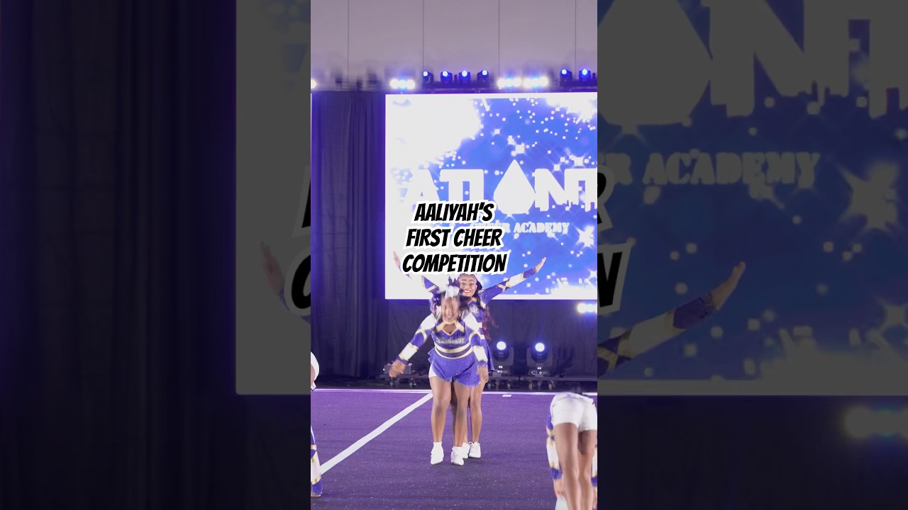 Aaliyah’s First Cheer Competition 🎉
