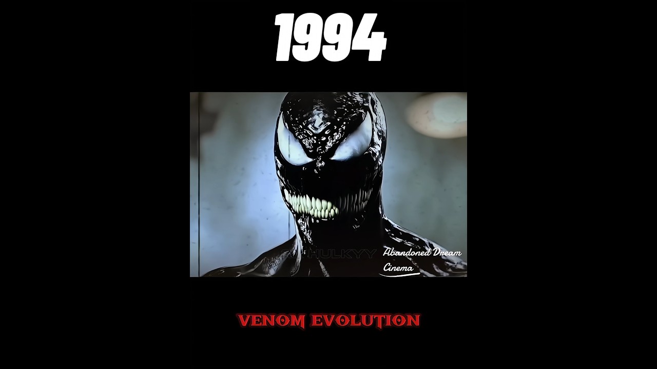 Venom Evolution in Marvel Series 🕷️