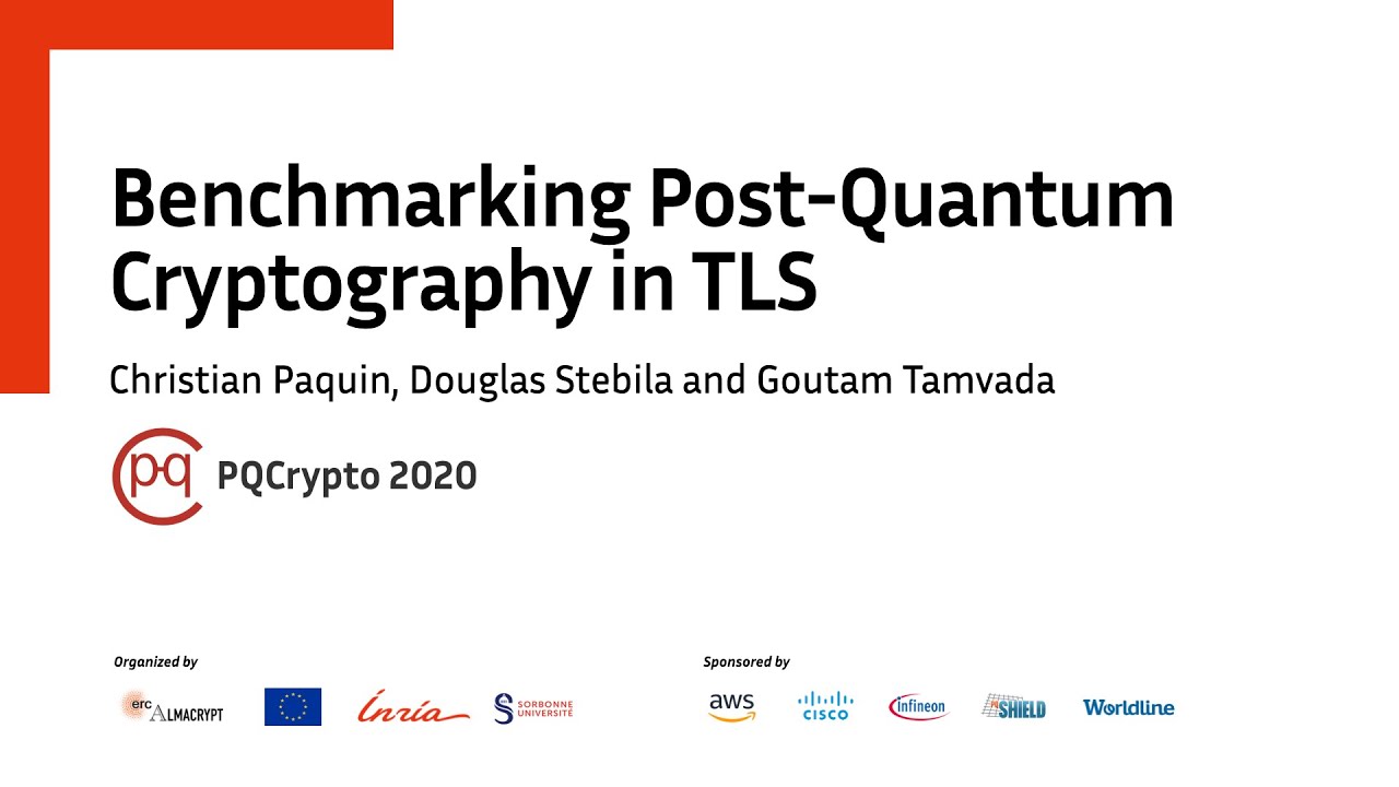 PQCrypto 2020: Benchmarking Post-Quantum Cryptography in TLS 🔐