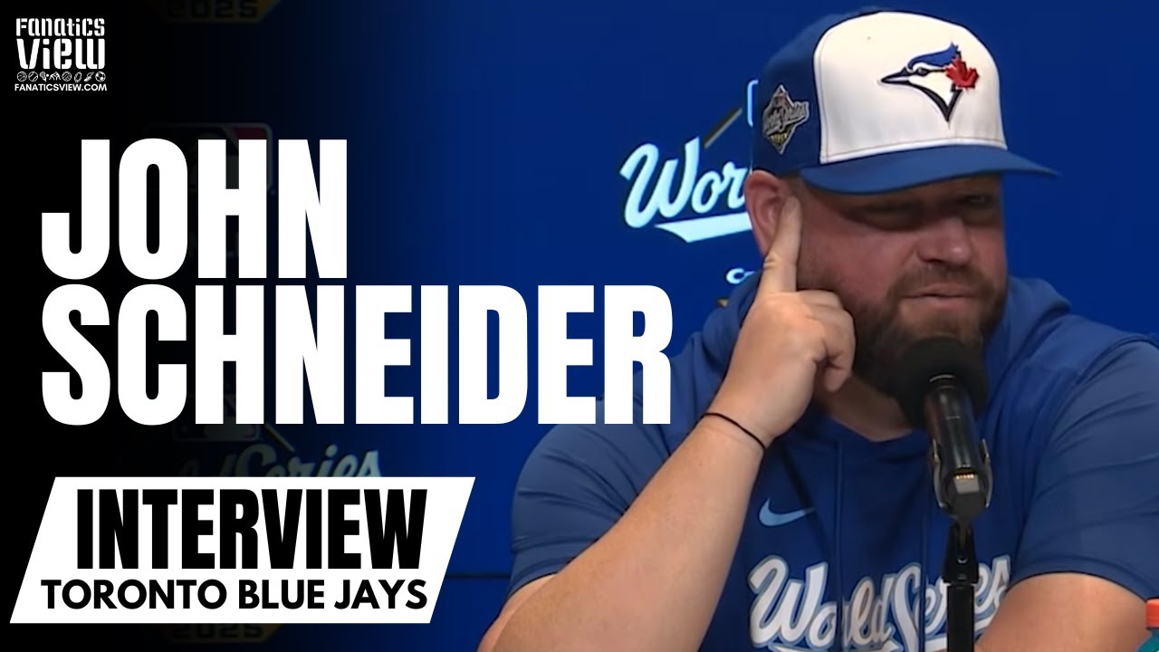 John Schneider Fires Back at Blake Snell's 'Lucky' Comment & Shares Blue Jays' World Series Outlook ⚾