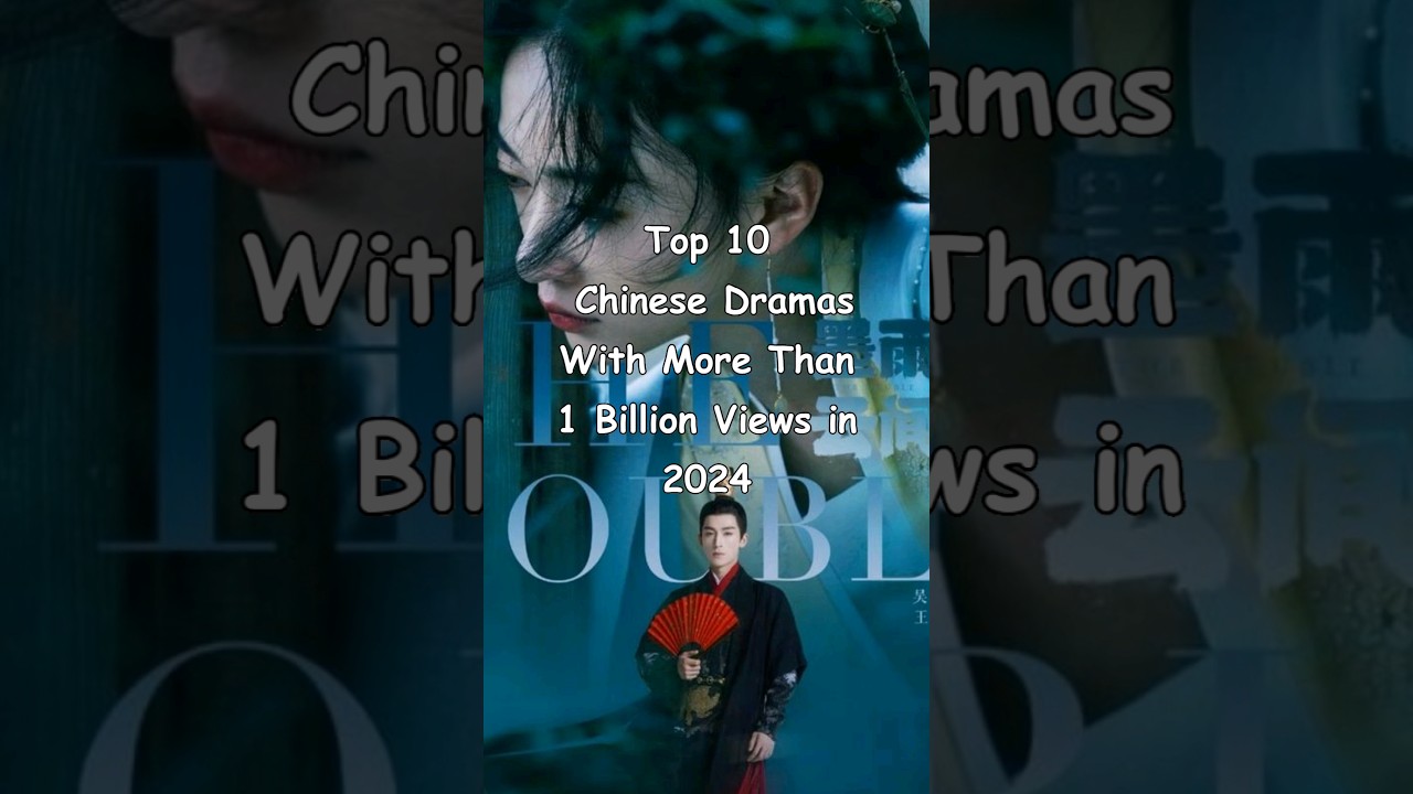 Top 10 Chinese Dramas Over 1B Views in 2024 🎬