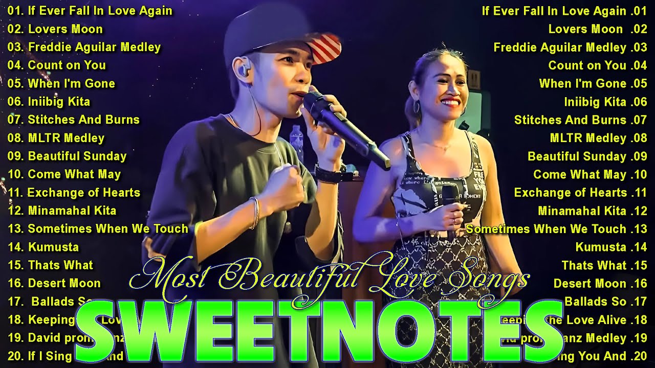 SweetNotes Nonstop OPM Love Songs 2025 🎶