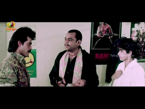 Kshana Kshanam Scenes - Sridevi misunderstanding Venkatesh - Brahmanandam, Sridevi, Paresh Rawal