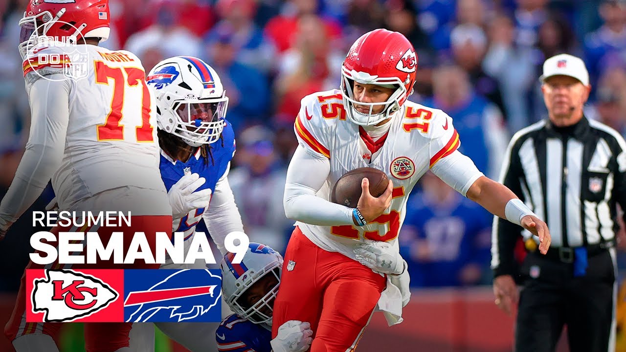 Resumen NFL Semana 9: Kansas City Chiefs vs. Buffalo Bills 🏈