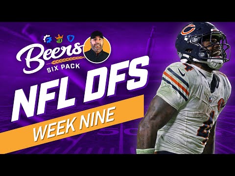 6 Fire NFL Week 9 DFS Picks for DraftKings & FanDuel!