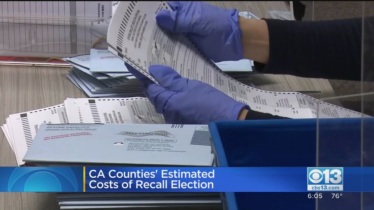 California to Spend $215M on Newsom Recall Election