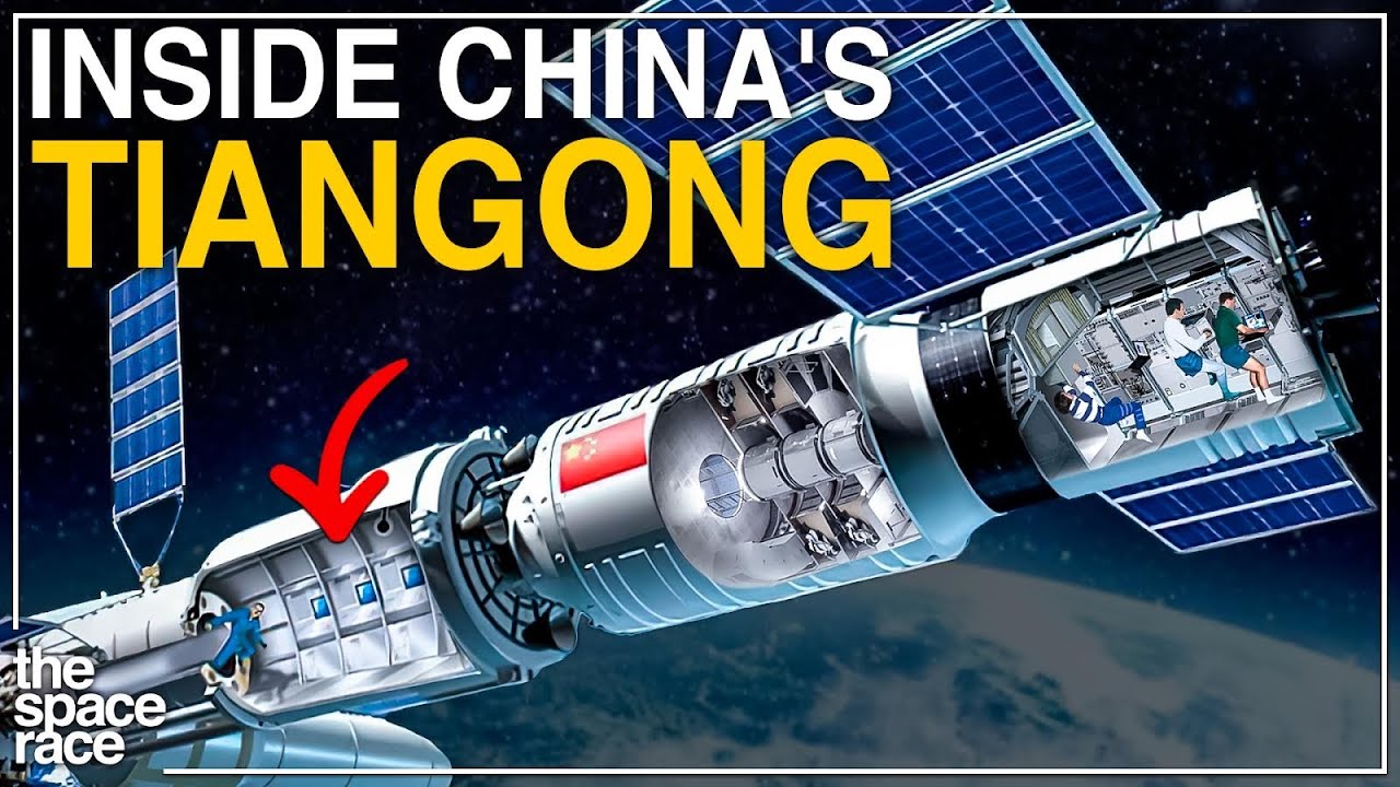 Explore Life Inside China's Advanced Tiangong Space Station 🚀