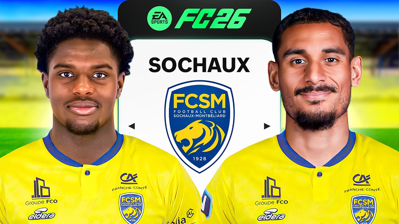 Reconstruction de Sochaux en National ⚽