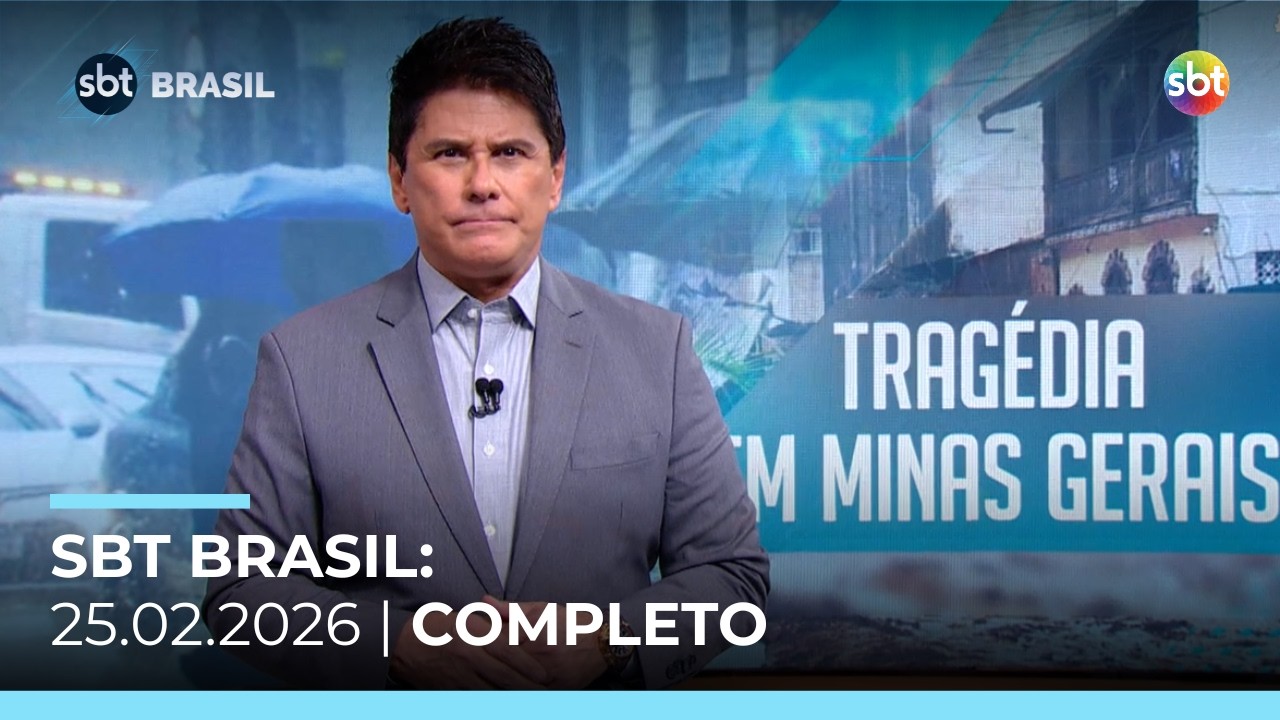 SBT Brasil: assista à edição na íntegra desta quarta-feira (25/02/2026) | #SBTBrasil