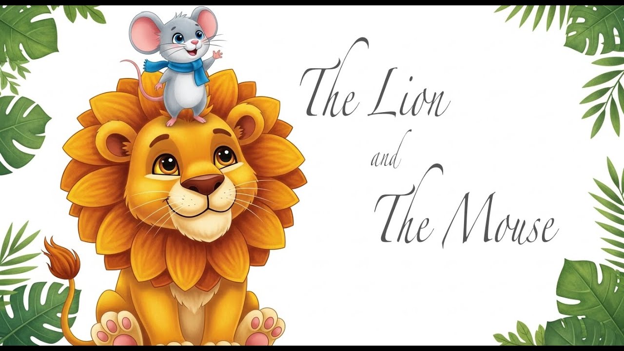 The Lion and the Mouse | Children's Story 🦁