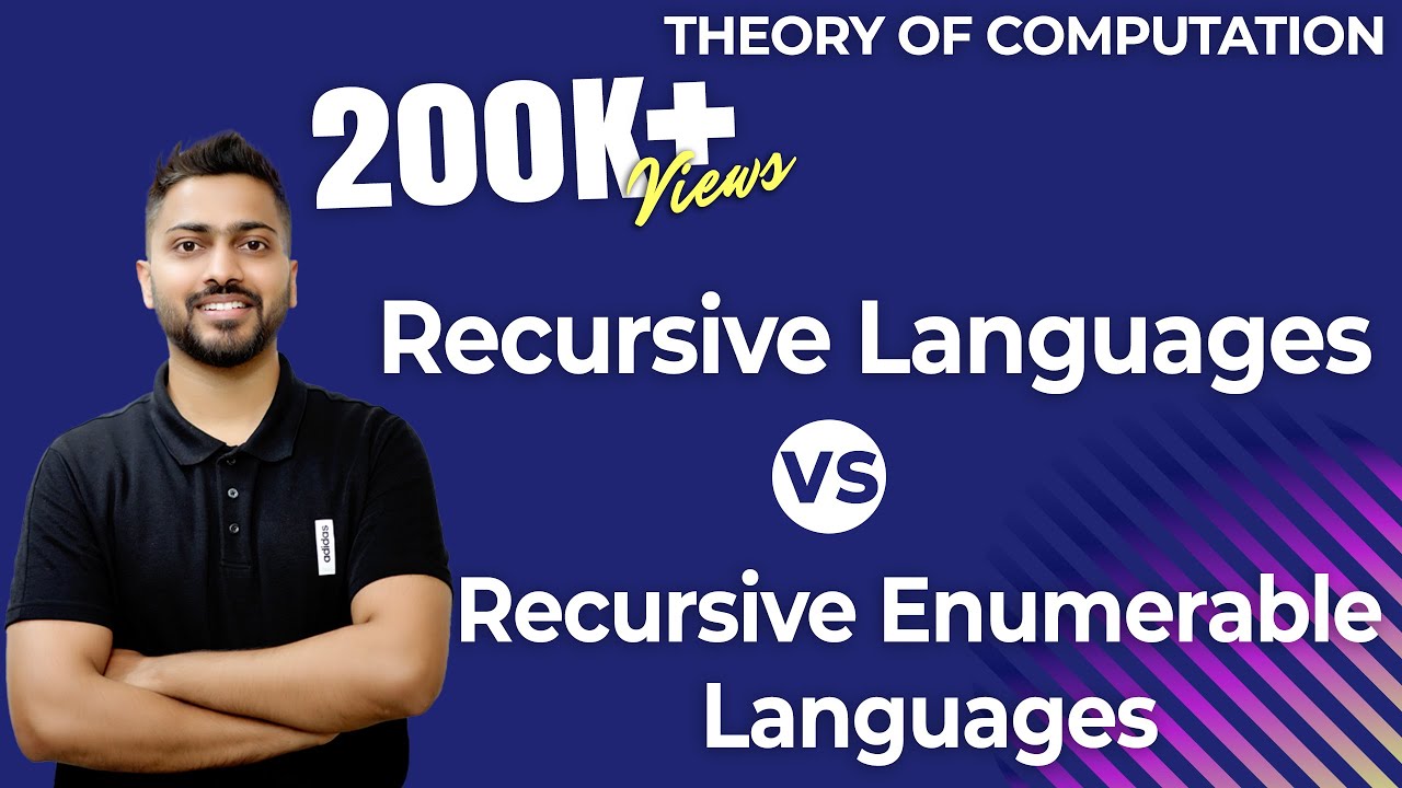 Recursive vs Recursively Enumerable Languages 📚