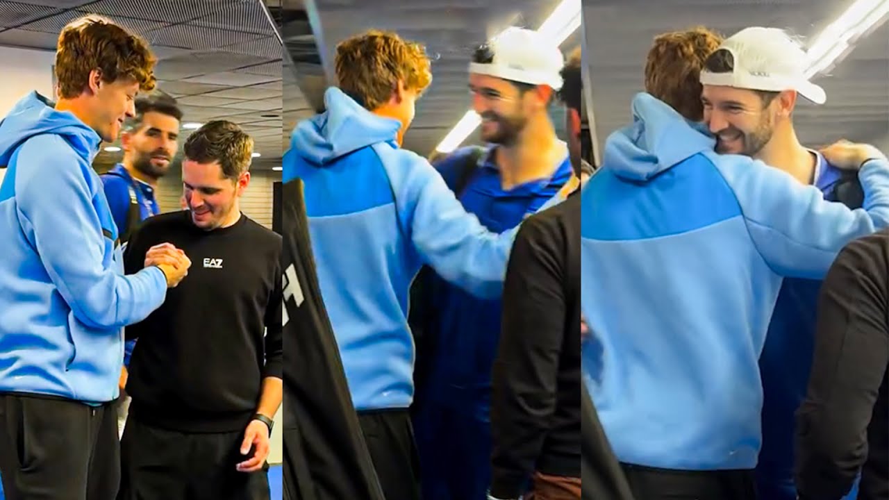 Sinner Shows Love to Vavassori & Bolelli after Their Win to Reach Semifinals | Nitto ATP Finals 2025