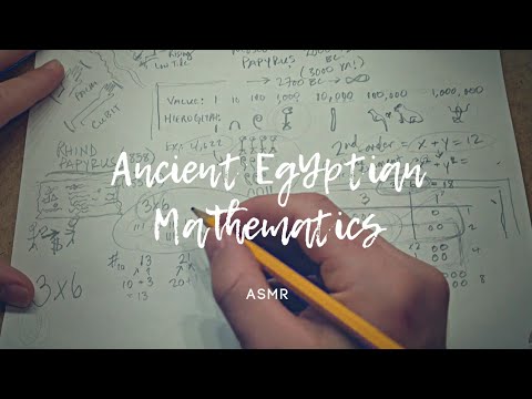 Ancient Egyptian Math & History ASMR 🤫