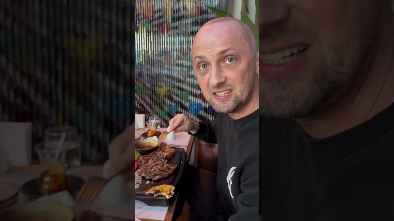 Честный и забавный обзор ресторана Chef Burak 😂 | Зубарев #shorts