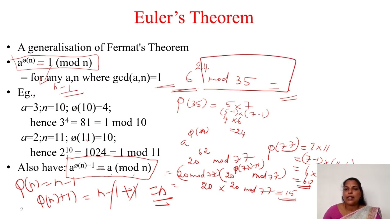Master Cryptography & Network Security: Prime Numbers, Fermat’s & Euler’s Theorems, and the Chinese Remainder Theorem 🔐