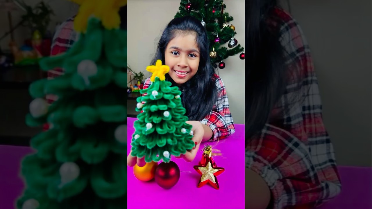 Easy DIY Pipe Cleaner Christmas Tree🎄