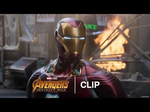 Iron Man Nanotechnology Suit Up | Avengers: Infinity War | Official Clip