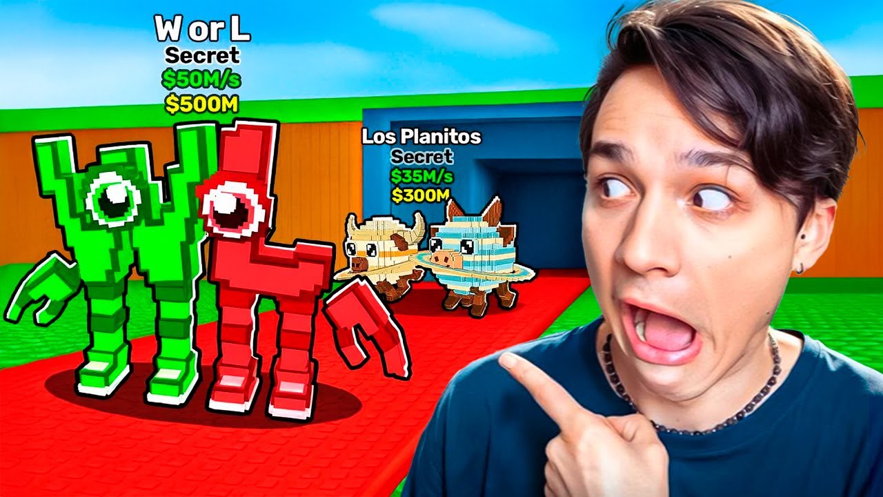 Мега удача: Брейнроты в Roblox 🎮