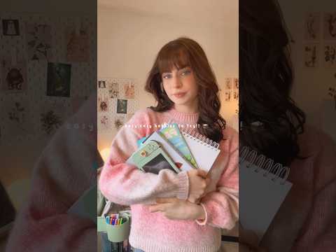 easy cozy hobbies to try!! 🧺✨ #cozyhobbies #cozygaming