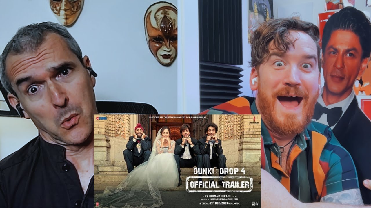 Dunki Trailer Reaction | Shah Rukh Khan & Hirani 🎬