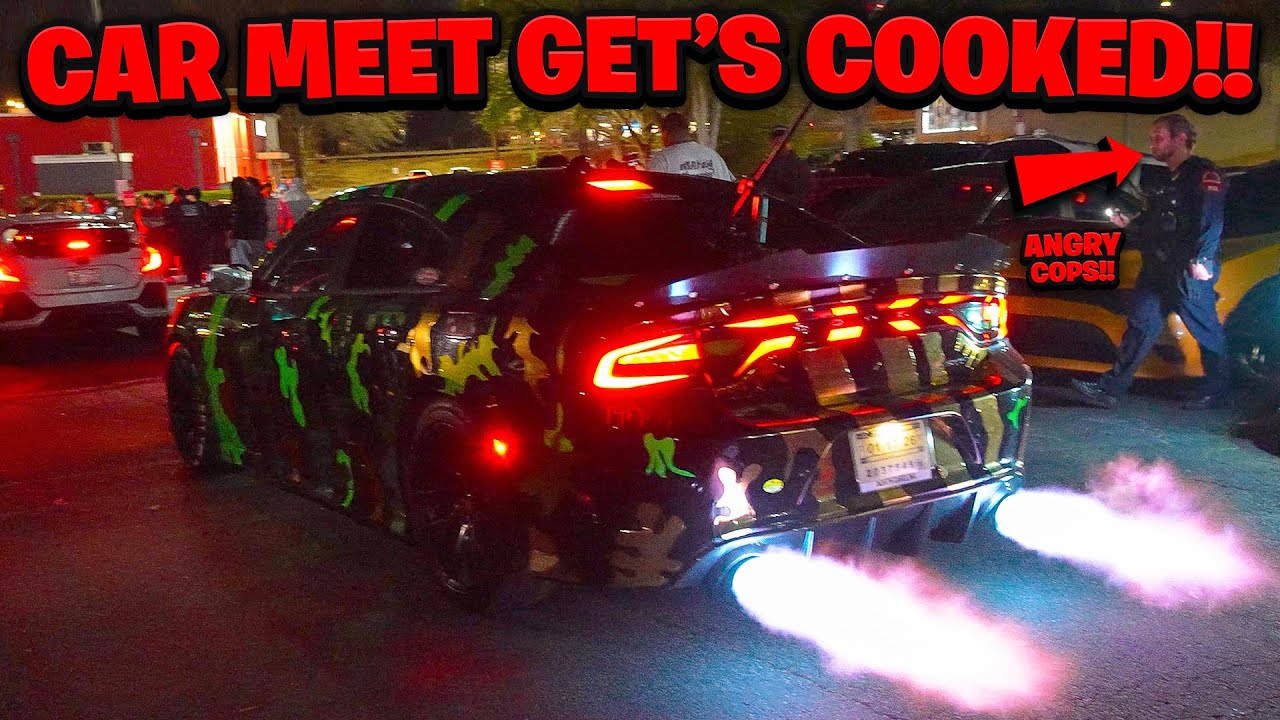 NORTH CAROLINAS BIGGEST CAR MEET OF 2026 GOT SHUTDOWN!! (FULL SENDS & COPS)