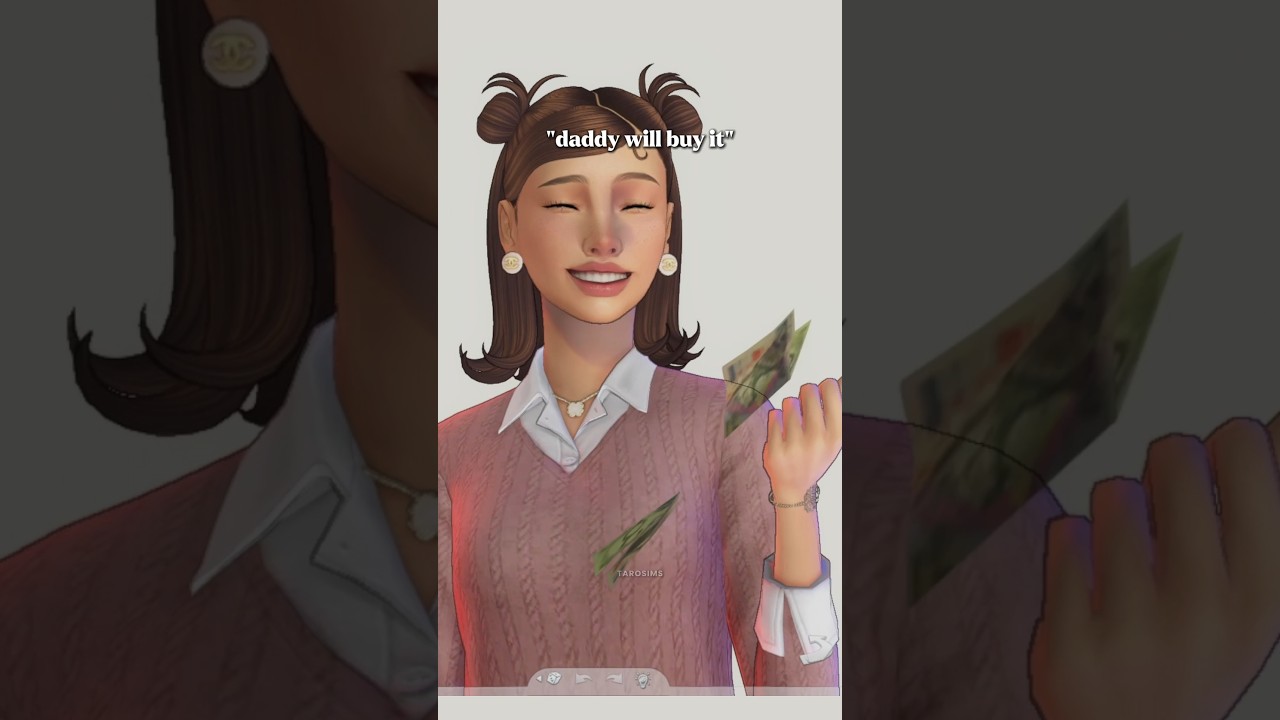 grow up with my sim! RICHES to RAGS edition 💲 the sims 4 #shorts #sims4