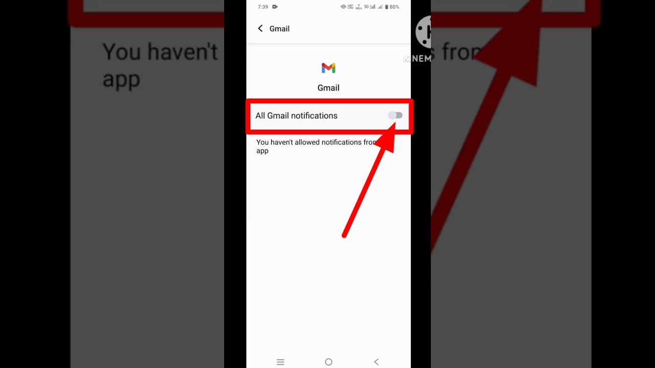 how to enable gmail notification 2024  I gmail notification settings l #gmail #notification #youtube