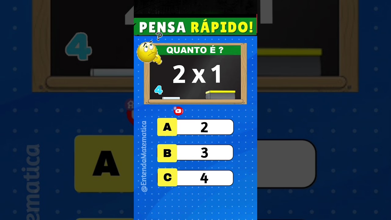 Desafie seu Conhecimento em Matemática com Nosso Quiz 🔢