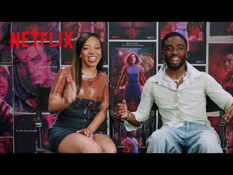 Caleb & Priah Go Head to Head in Stranger Things Trivia | Stranger Things | Netflix