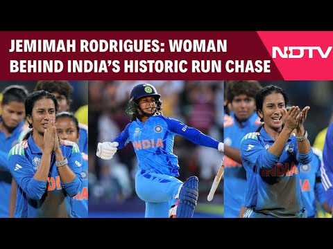 Jemimah Rodrigues | Jemimah Rodrigues: The Woman Behind India's Historic Run Chase Against Australia