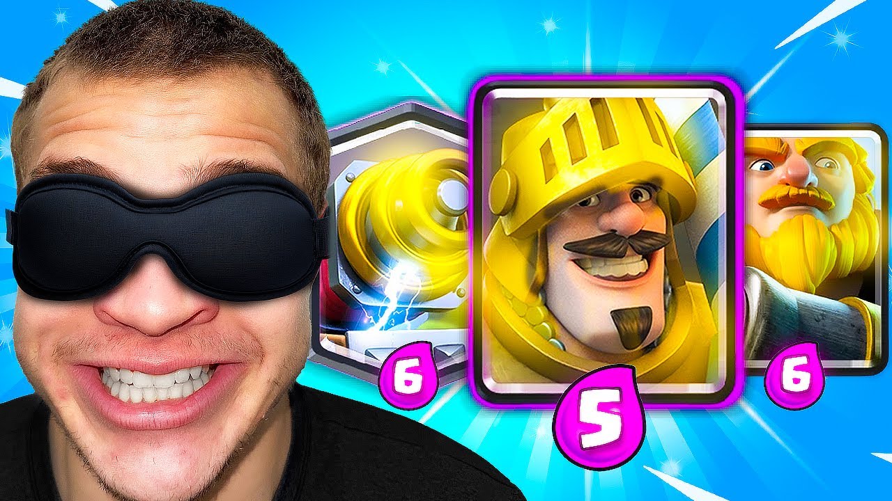 Clash Royale Challenge: Playing Blindfolded! 🎮