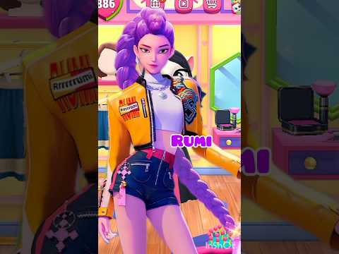 Rumi makeover by my talking angela 2. #angela2 #kpop #demonhunters