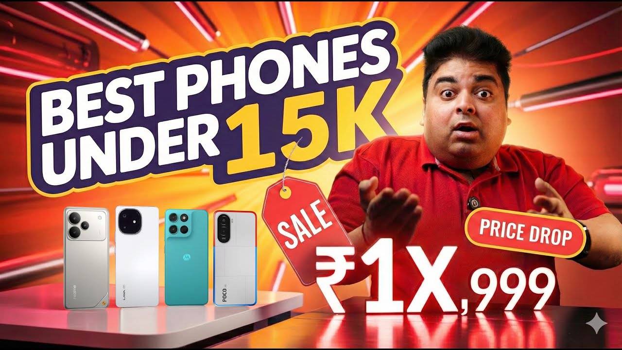 Flipkart Sale 2025: Top Smartphones Under ₹15,000 📱
