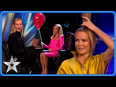 Moments that made Amanda Holden CACKLE! | Auditions | Britain's Got Talent
