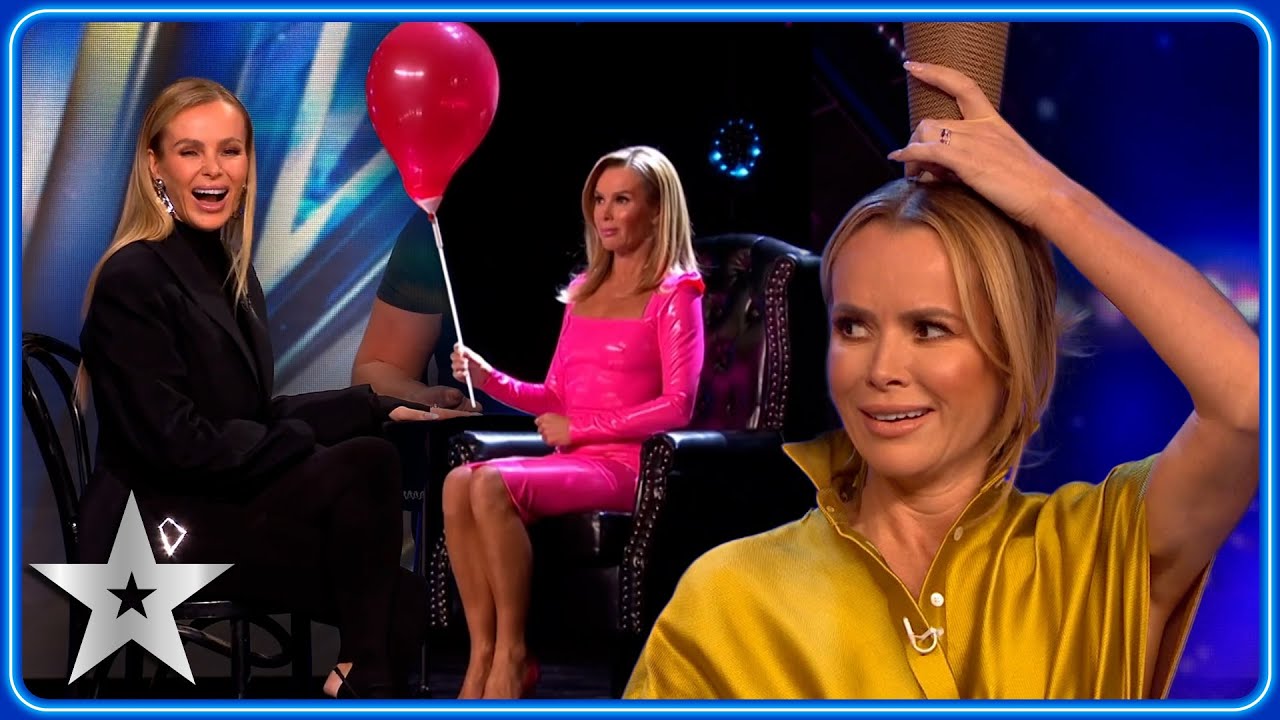 Hilarious Moments That Made Amanda Holden Burst into Laughter on BGT 😂
