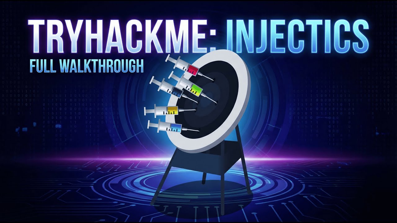 Injectics TryHackMe Walkthrough 🔍