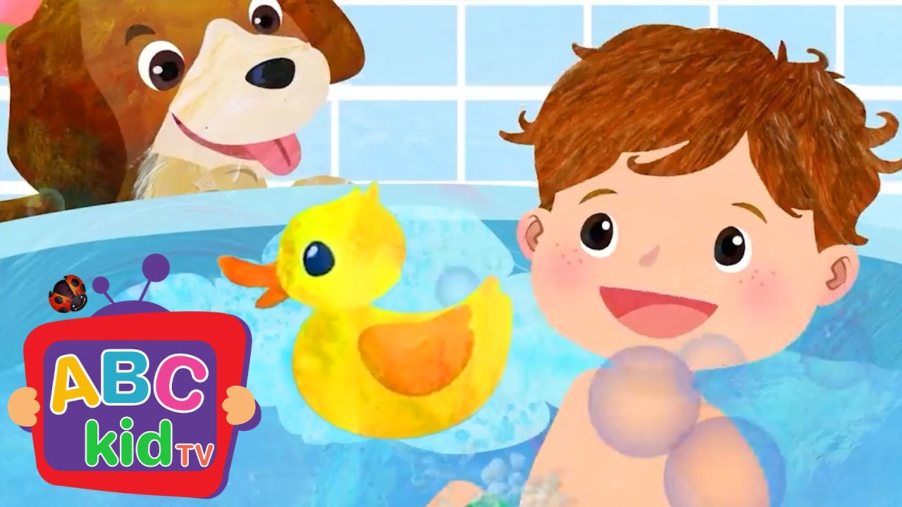 Bath Song for Kids 🛁 | Fun Nursery Rhyme to Make Bath Time Enjoyable