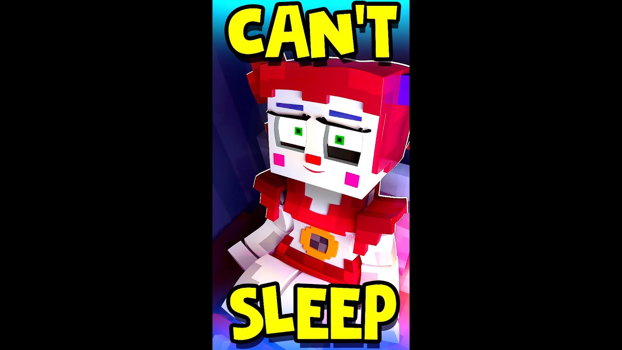 Why Can't Circus Baby Sleep? 💤 #shorts