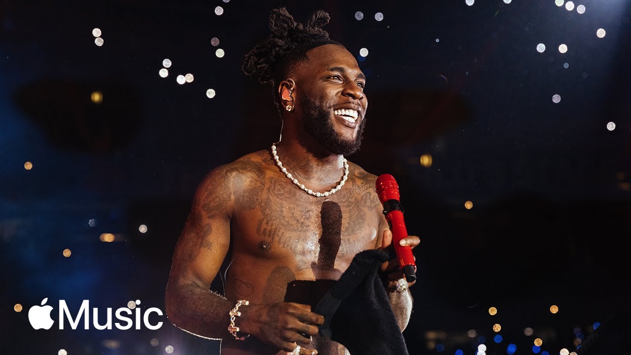 Burna Boy's Epic Live Performance of 'Last Last' on Apple Music ๐ถ