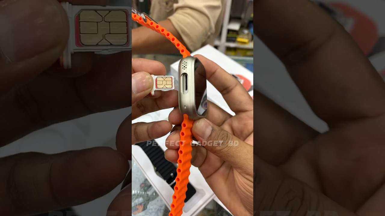 Tk4 Ultra Android Watch with 4G LTE & WiFi 😍