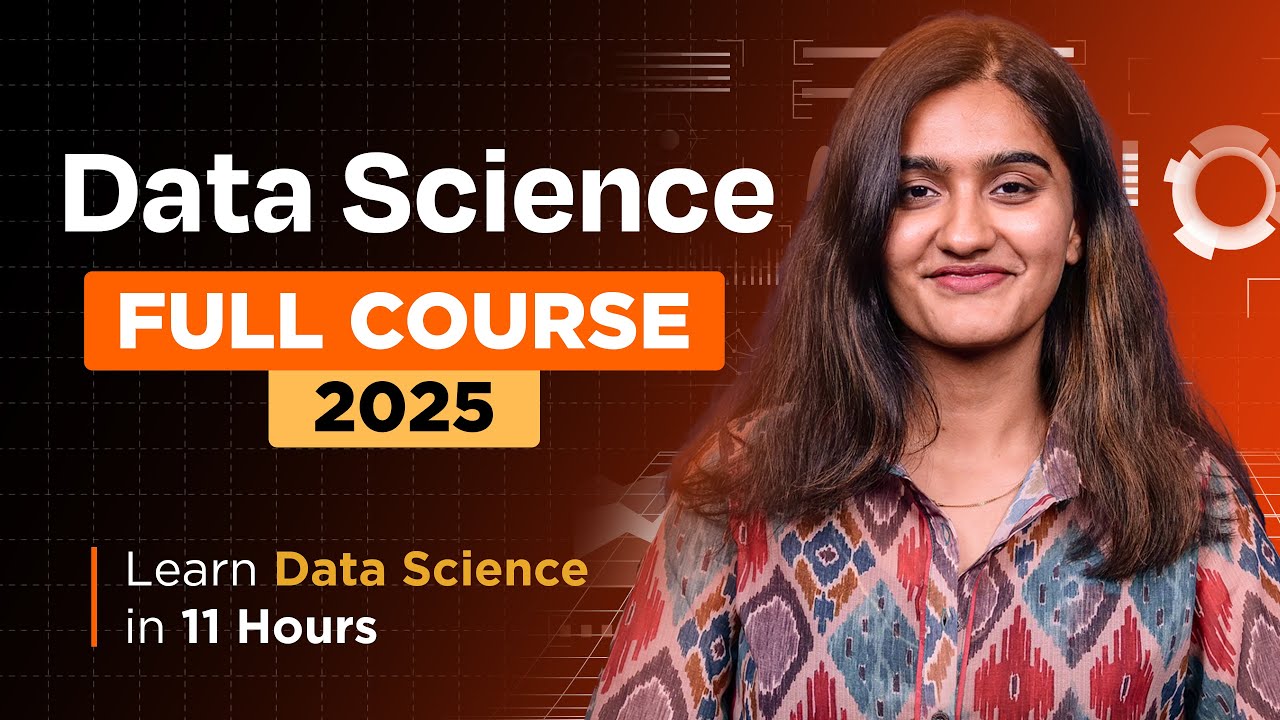 Data Science Full Course 2025 for Beginners | Master Data Science with Intellipaat