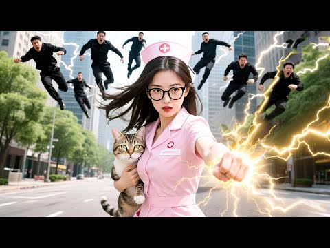 Sweet pet nurse by day—shadow killer by night! 100 attackers? she wiped them out barehanded!