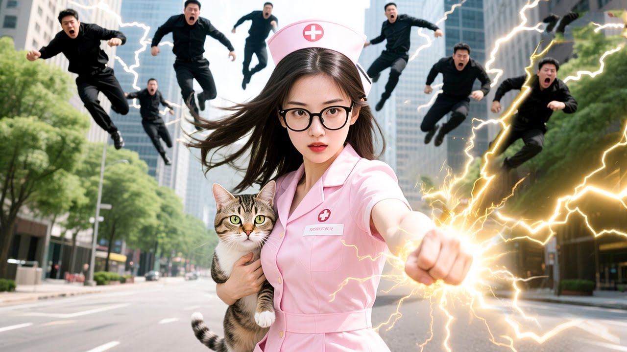 Pet Nurse by Day, Shadow Killer by Night! 🐾💥 She Defeated 100 Attackers Barehanded!