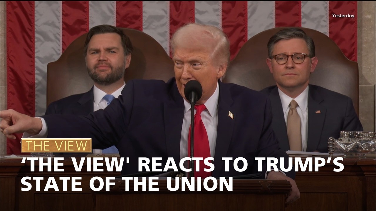 The View Reacts to Trump's Long State of the Union
